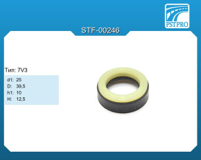 Сальник d1-25 D-39,5 h1-10 H-12,5 Тип: 7V3
