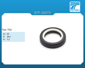 Сальник d1-25 D-38,2 H-7,2 Тип: 7V2