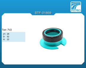 Сальник d1-28 D-52 H-22 Тип: 7V2