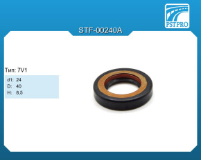 Сальник d1-24 D-40 H-8,5 Тип: 7V1