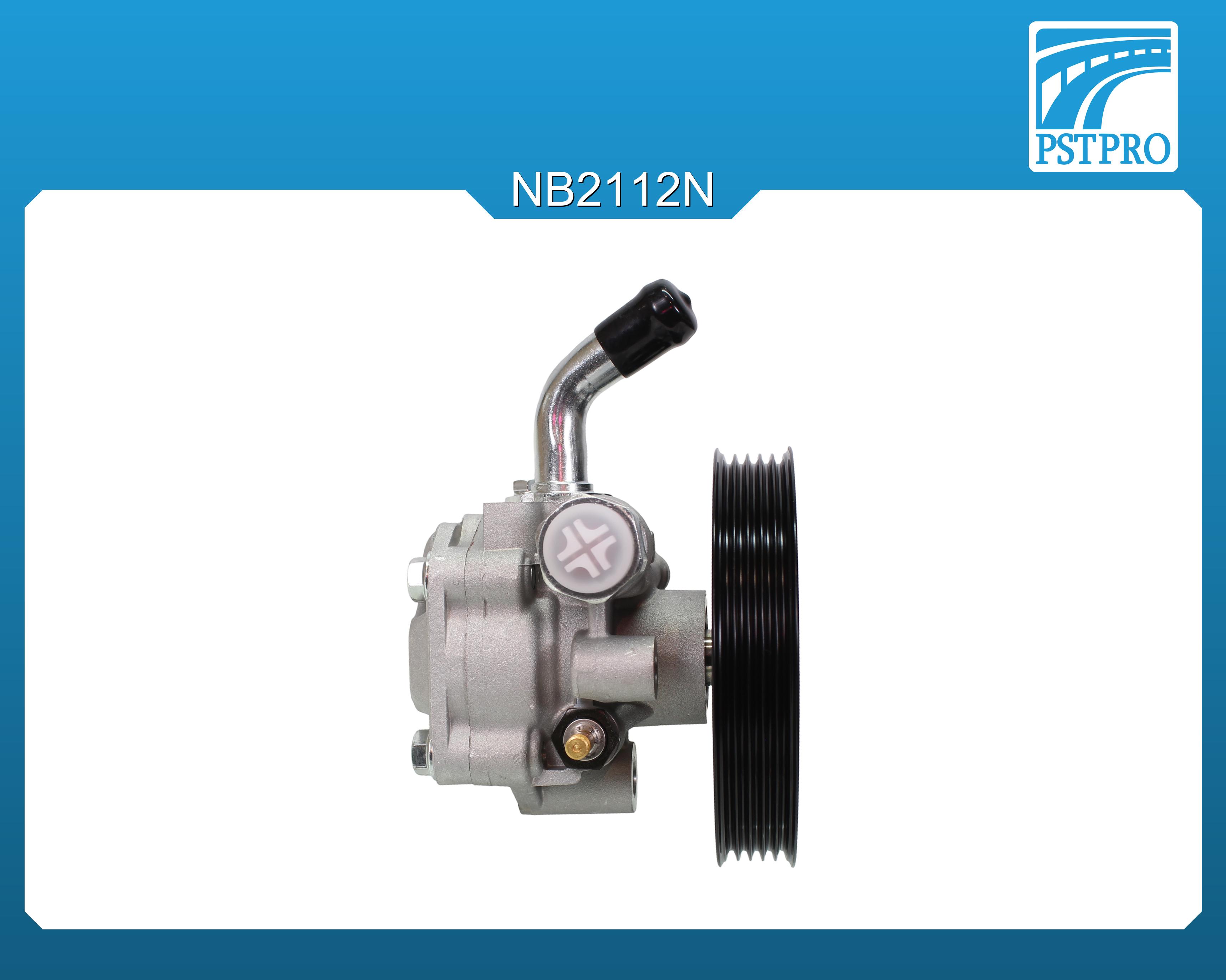 Насос ГУР Fiat Fullback 2016-, Mitsubishi Pajero Sport 2015- шкив 5РК, диаметр шкива 123мм, 3 точки крепления - резьба, с датчиком