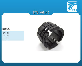 Втулка рулевой рейки без ГУР Renault Koleos 2016- d1-26 D-36 H-22 Тип: 7C