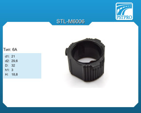 Втулка рулевой рейки без ГУР Fiat Bravo 2007- d1-21 D-32 H-18,8 Тип: 6A