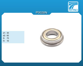 Подшипник рулевой рейки с ЭУР Peugeot 3008 2009- d1-35 d2-65 D-75 H-16