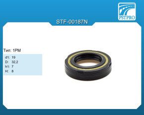 Сальник d1-19 D-32,2 h1-7 H-8 Тип: 1PM