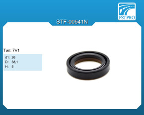Сальник d1-26 D-38,1 H-8 Тип: 7V1