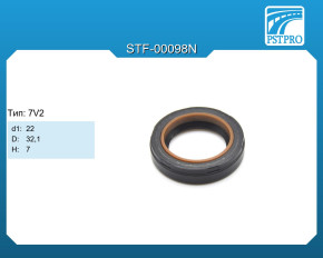 Сальник d1-22 D-32,1 H-7 Тип: 7V2