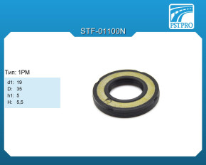 Сальник d1-19 D-35 h1-5 H-5,5 Тип: 1PM