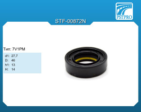 Сальник d1-27,7 D-46 h1-13 H-14 Тип: 7V1PM