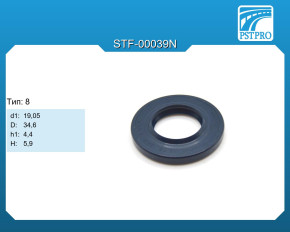 Сальник d1-19,05 D-34,6 h1-4,4 H-5,9 Тип: 8