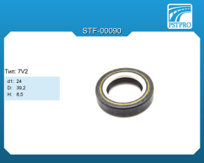 Сальник d1-24 D-39,2 H-8,5 Тип: 7V2
