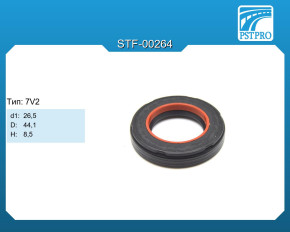 Сальник d1-26,5 D-44,1 H-8,5 Тип: 7V2