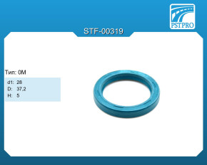 Сальник d1-28 D-37,2 H-5 Тип: 0M