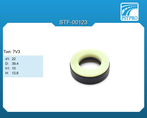 Сальник d1-22 D-39,4 h1-10 H-12,6 Тип: 7V3