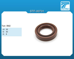 Сальник d1-25 D-40 H-8 Тип: 0M2