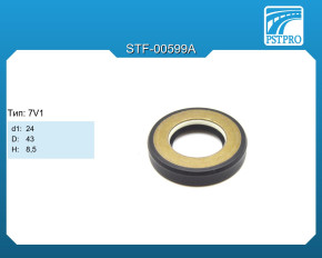 Сальник d1-24 D-43 H-8,5 Тип: 7V1