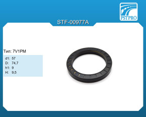 Сальник d1-57 D-74,7 h1-9 H-9,5 Тип: 7V1PM