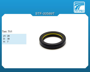 Сальник d1-28 D-38 H-7 Тип: 7V1