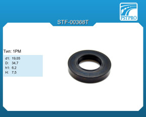 Сальник d1-19,05 D-34,7 h1-6,2 H-7,5 Тип: 1PM