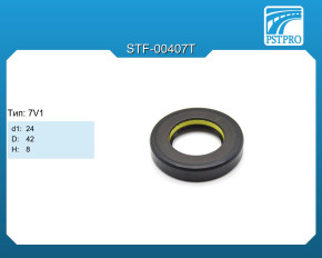 Сальник d1-24 D-42 H-8 Тип: 7V1