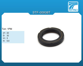 Сальник d1-22 D-32 h1-5 H-5,5 Тип: 1PM