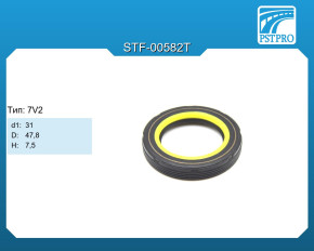 Сальник d1-31 D-47,8 H-7,5 Тип: 7V2