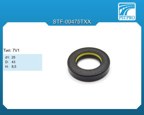 Сальник d1-25 D-43 H-8,5 Тип: 7V1