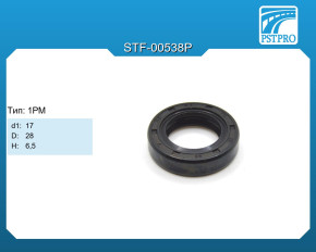 Сальник d1-17 D-28 H-6,5 Тип: 1PM