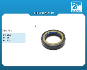 Сальник d1-25,5 D-38 H-8,5 Тип: 7V1