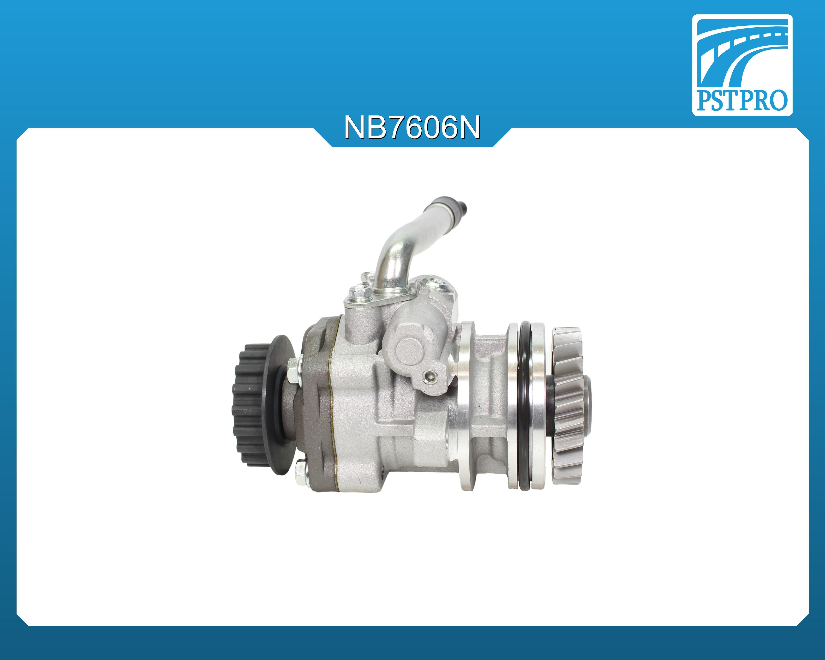 Насос ГУР VW Multivan 2003, VW Transporter T5 2003- для авто с кондиционером и дизельным двигателем объемом 2,5