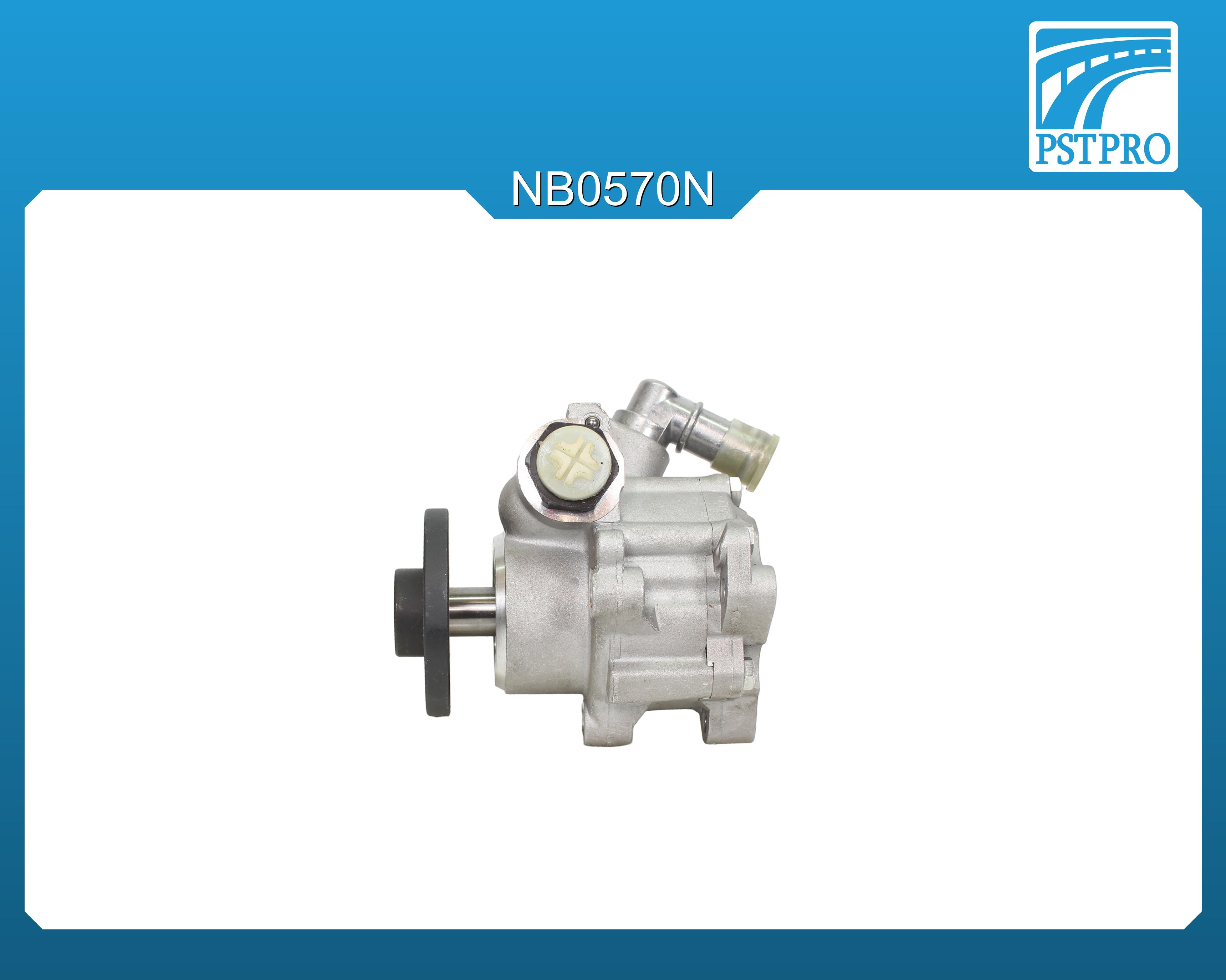 Насос ГУР BMW 5 E60 2003-2009, BMW 6 E63 2004- расстояние от задней крышки насоса до фланца 105мм