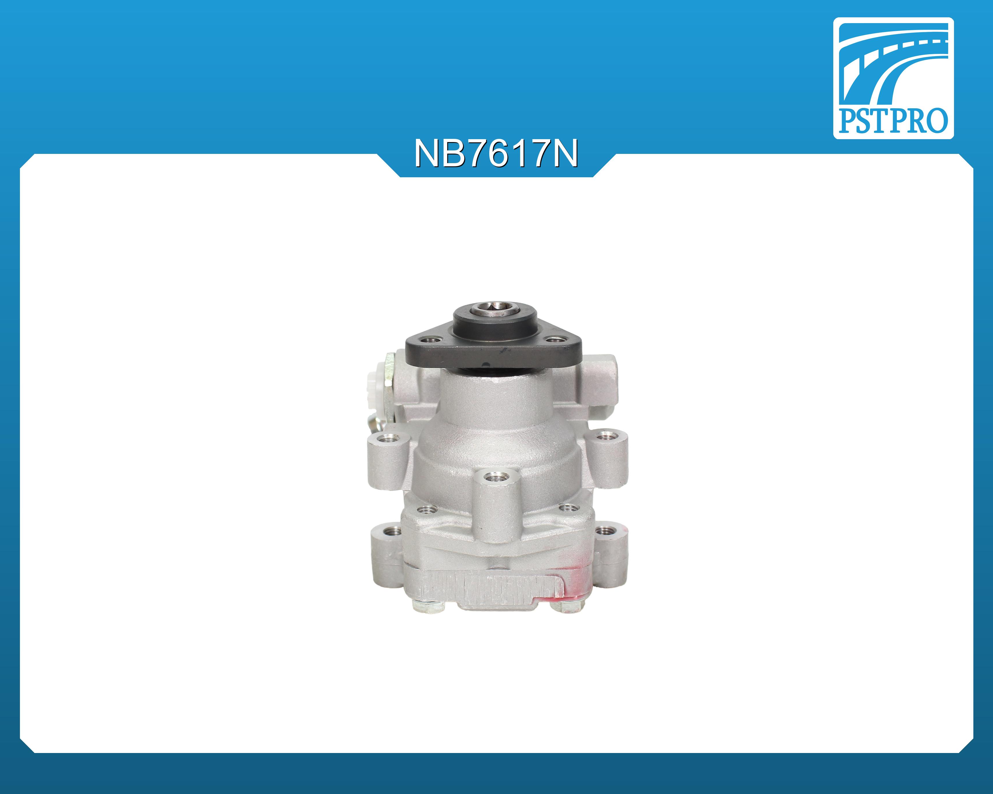 Насос ГУР VW Touareg 2003-, AUDI Q7 2007- треугольный фланец, 5 точек крепления на резьбе M8