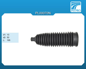 Пыльник рулевой рейки Renault Megane II 2002-2008 d1-13 d2-53 L-195