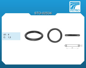 Кольцо резиновое C-1,3 d1-4