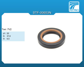 Сальник d1-25 D-37,9 H-6,5 Тип: 7V2