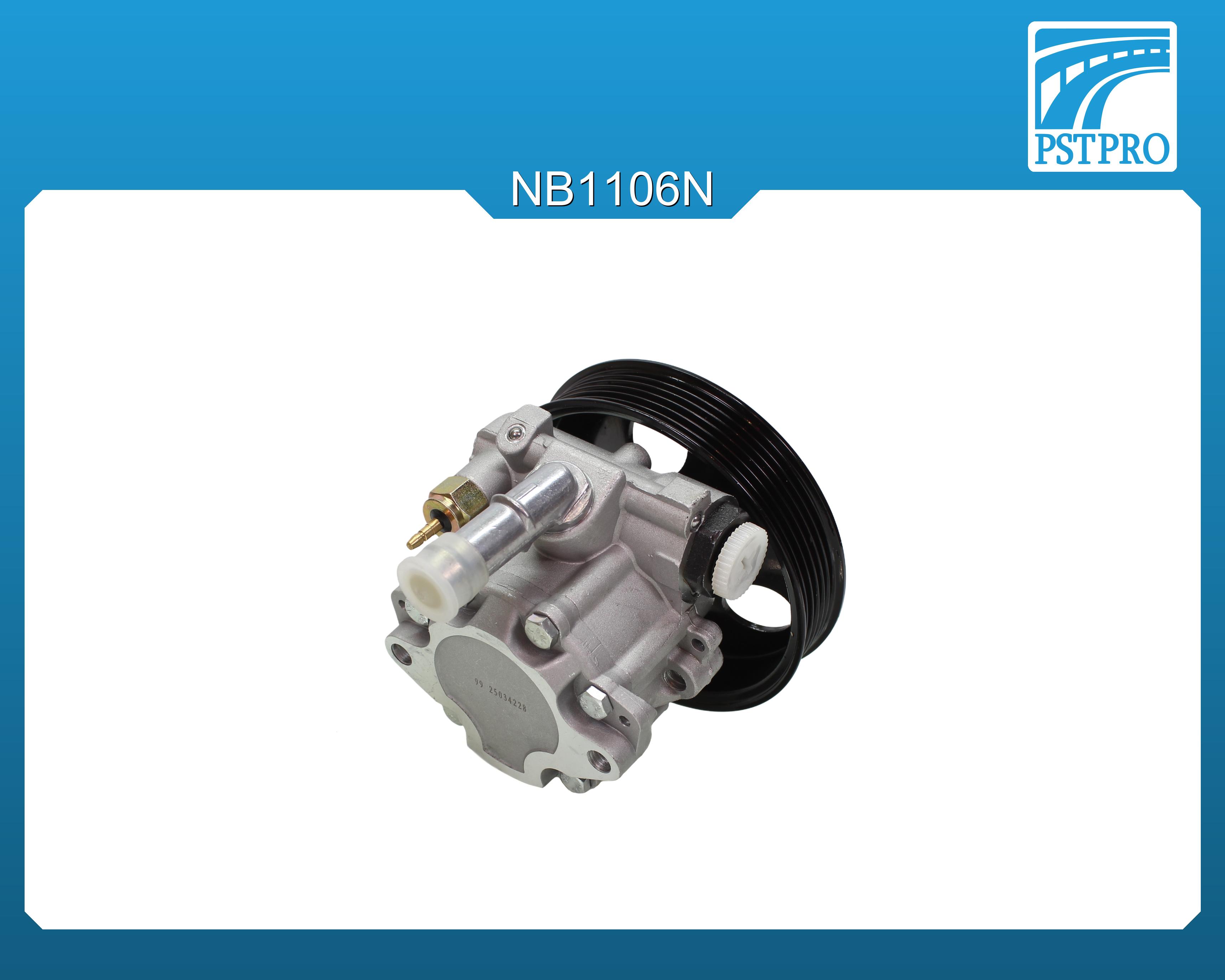 Насос ГУР Chery Tiggo (T11) 2006- шкив 6РК, диаметр шкива 128мм, для двигателей объемом 1,8 и 2,0л