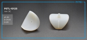 Фолье-вставки бокового поджима с круглым поджимом d1-30 D-34,15 H-20 Тип: 3C