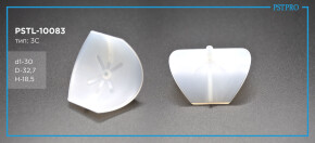 Фолье-вставка бокового поджима с круглым поджимом d1-30 D-32,7 H-18,5 Тип: 3C