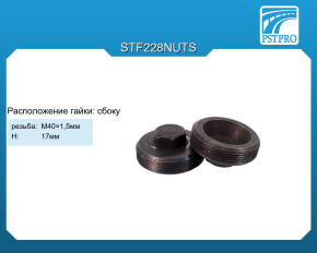 Гайка поджима боковая, сталь H-17 резьба: M40×1,5 Ford Mondeo 4 2007-2014, Ford S-Max 2006-