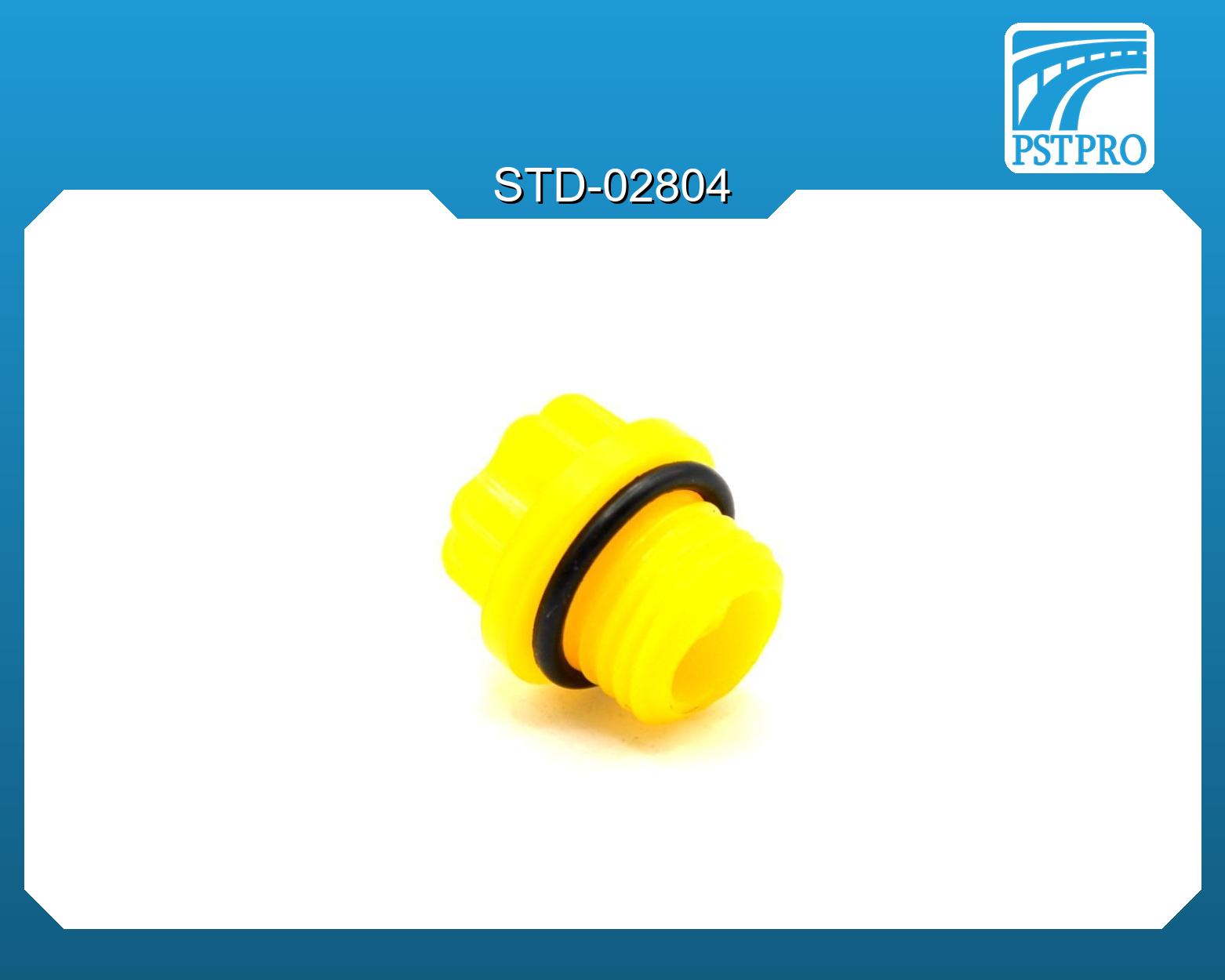 Заглушка резьбовая с кольцом d1-14 D-22 h1-12 H-19,2 M14x1,5