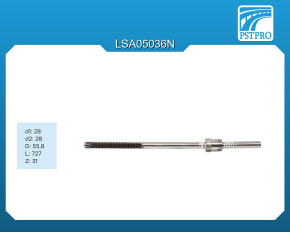 Вал продольный для электрической рулевой рейки BMW 5 F10 2009-2016