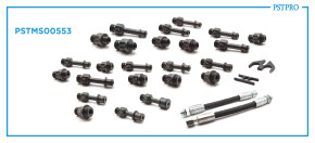 Универсальный комплект штуцеров для проверки гидравлических рулевых реек на стенде PSTMS00553