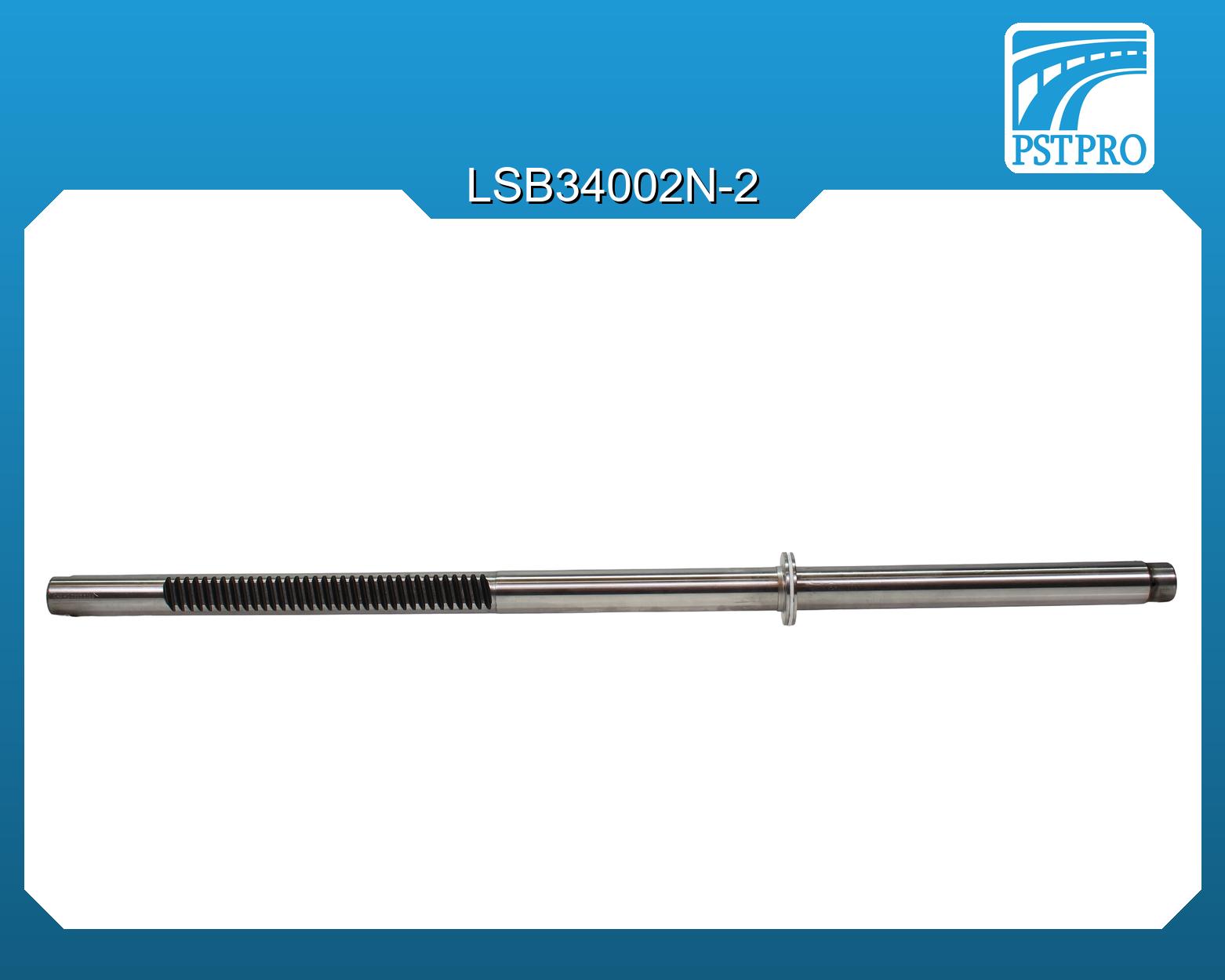Вал продольный для гидравлической рулевой рейки Iveco d1: 32 D: 54 L: 820 Z: 34 M16×1,5мм