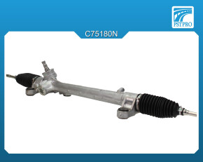 Механическая рулевая рейка Toyota Corolla E120 2002-2006 крепления в сайлентблоке КРУГЛОЙ формы