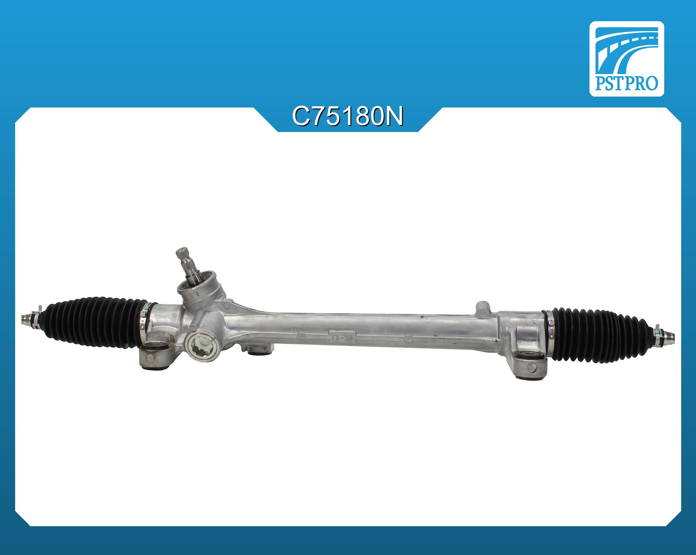 Механическая рулевая рейка Toyota Corolla E120 2002-2006 крепления в сайлентблоке КРУГЛОЙ формы