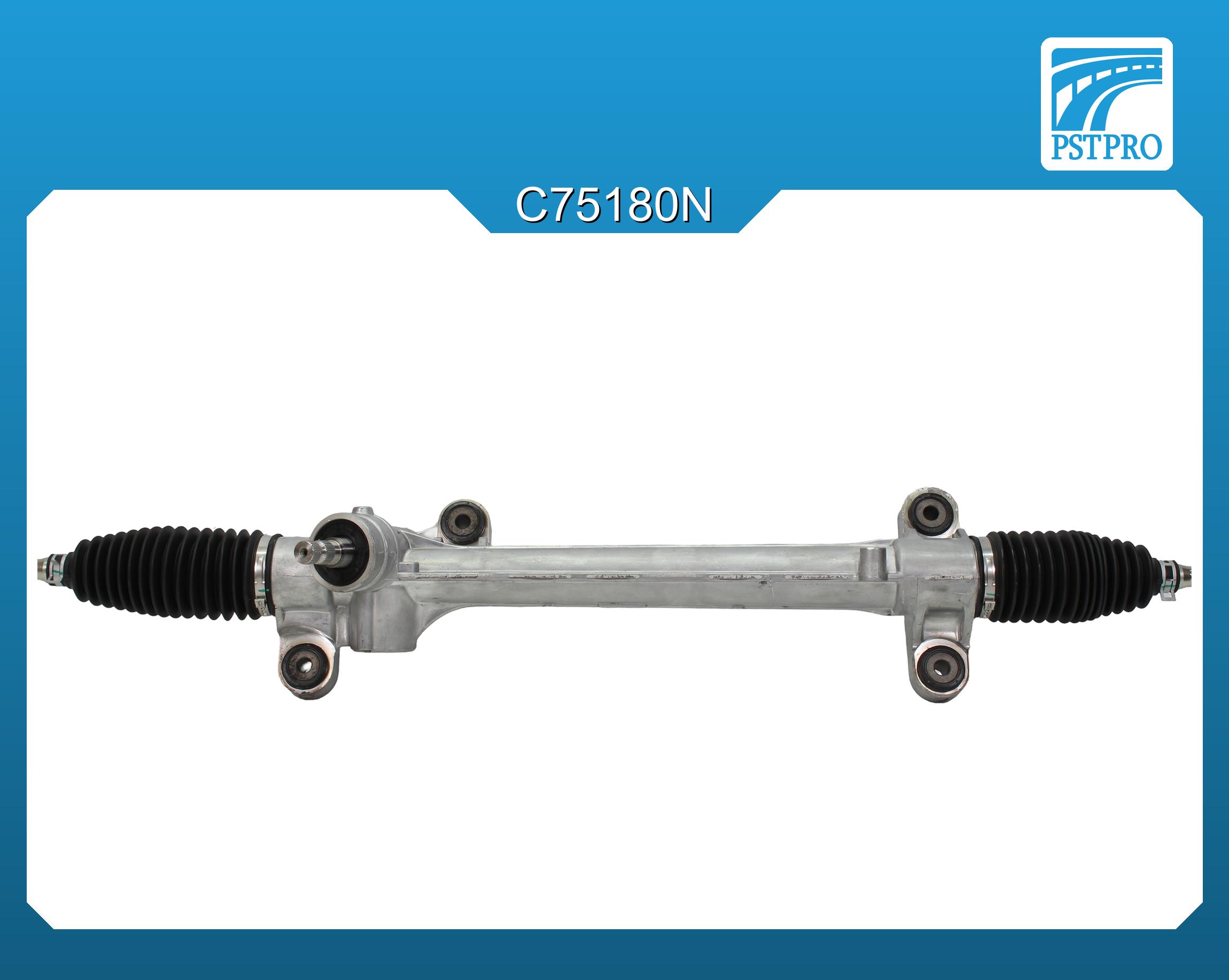 Механическая рулевая рейка Toyota Corolla E120 2002-2006 крепления в сайлентблоке КРУГЛОЙ формы