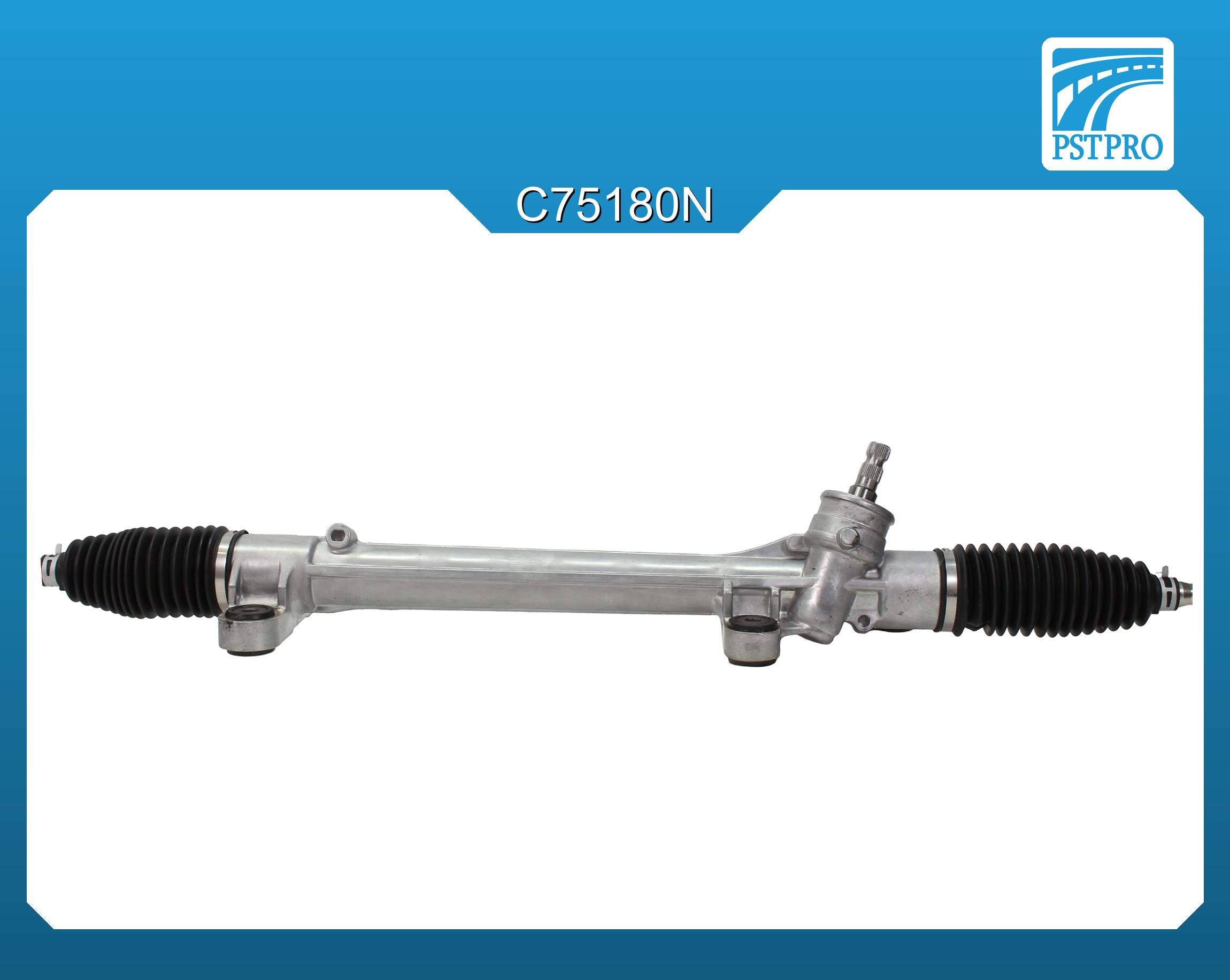 Механическая рулевая рейка Toyota Corolla E120 2002-2006 крепления в сайлентблоке КРУГЛОЙ формы