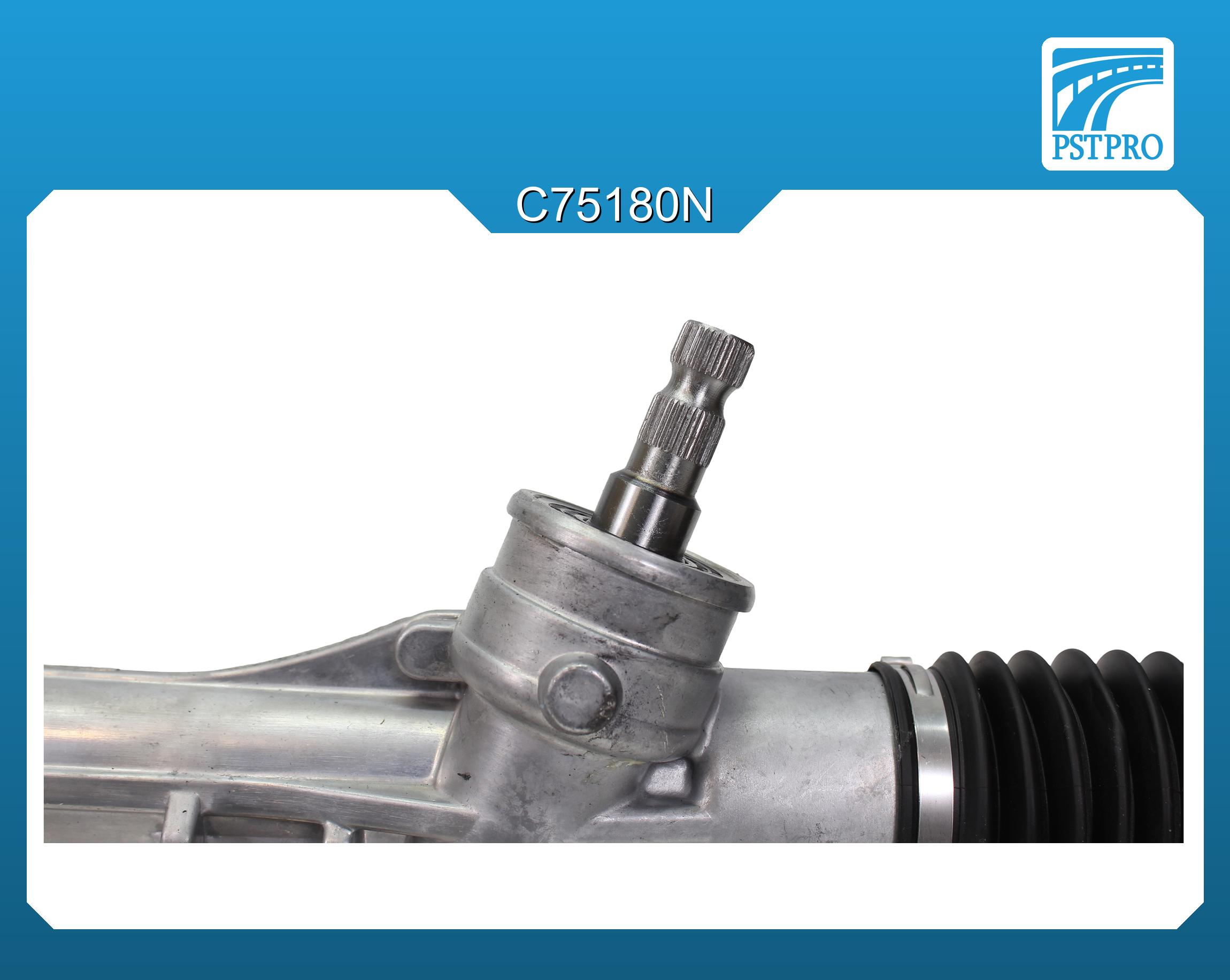 Механическая рулевая рейка Toyota Corolla E120 2002-2006 крепления в сайлентблоке КРУГЛОЙ формы