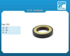 Сальник d1-27 D-46 H-8 Тип: 7V1