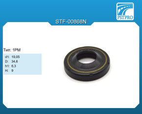 Сальник d1-19,05 D-34,6 h1-6,3 H-9 Тип: 1PM
